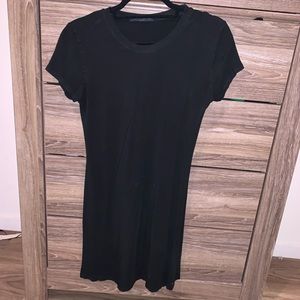 Brandy fitted t shirt dress